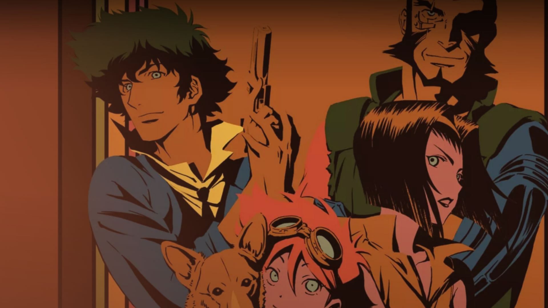 Cowboy Bebop series revolves around the five principal characters(Image via Hulu)